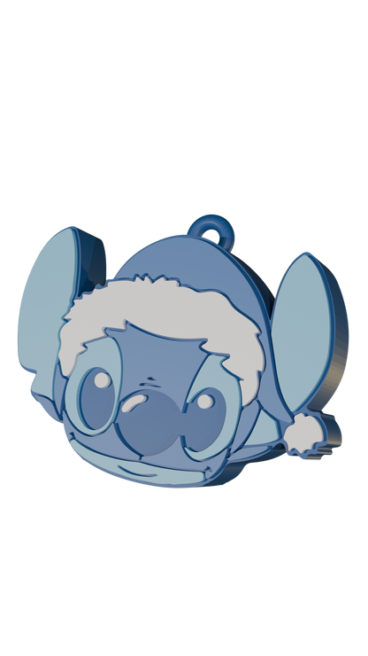 Christmas keychain that doubles as a can opener(STL file) | Christmas-themed 3D print, Santa Claus keychain, digital download for the holiday season (STL and 3MF files)