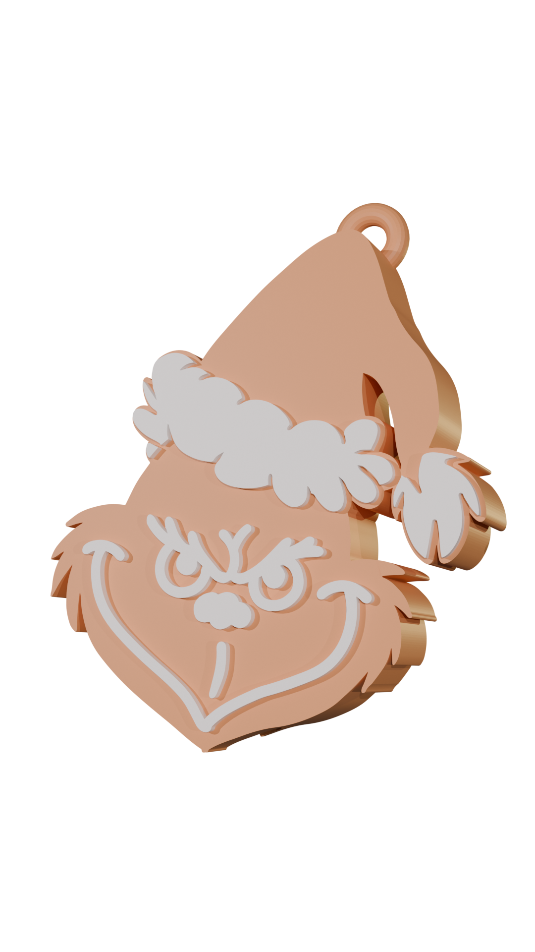 Christmas keychain that doubles as a can opener(STL file) | Christmas-themed 3D print, Santa Claus keychain, digital download for the holiday season (STL and 3MF files)