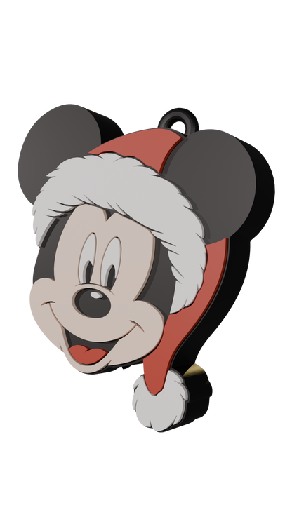 Christmas keychain that doubles as a can opener(STL file) | Christmas-themed 3D print, Santa Claus keychain, digital download for the holiday season (STL and 3MF files)