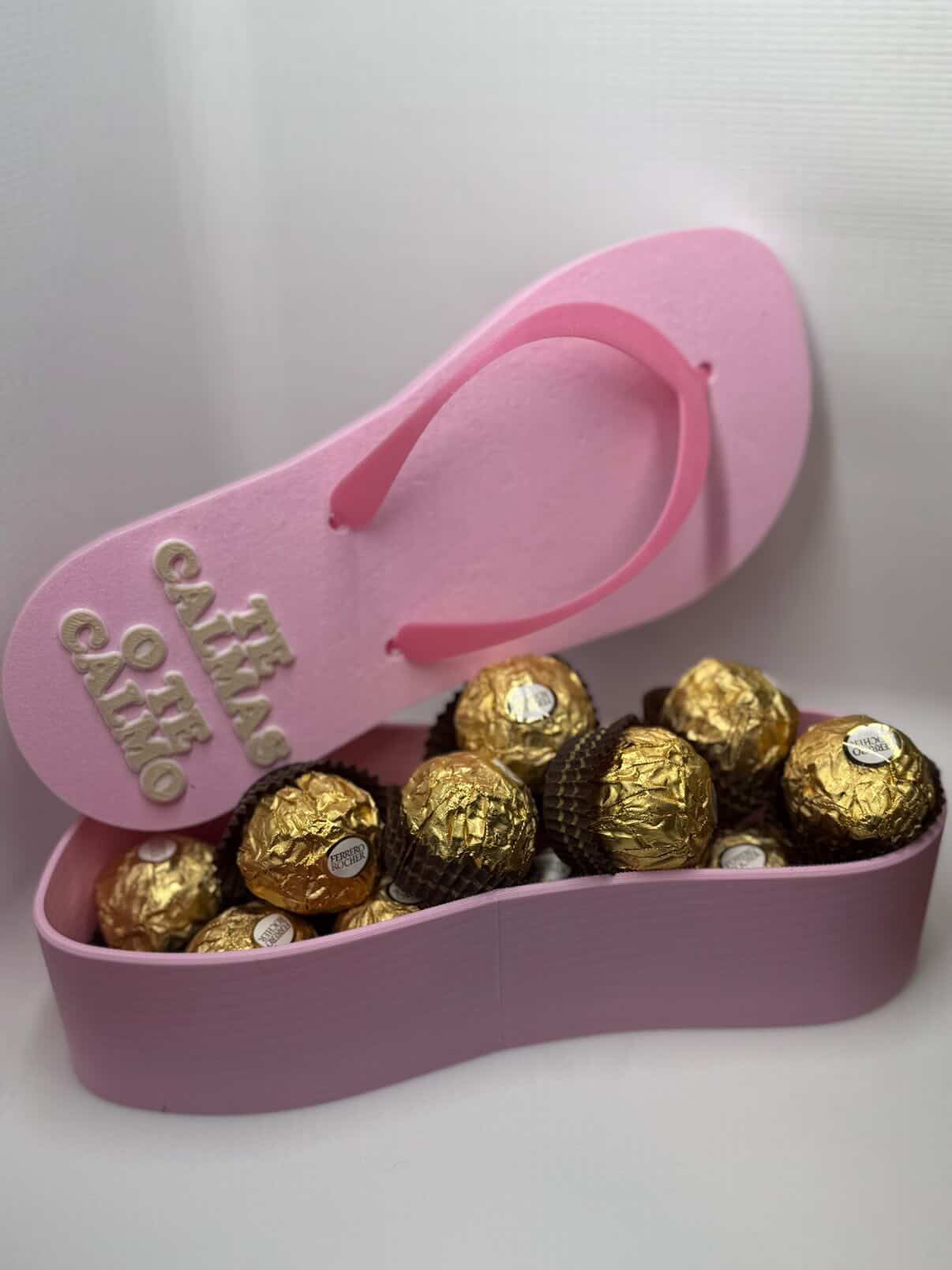 Mother's Day Sandal Gift Box STL - 3D Print File - High Heel Shoe Box 3MF