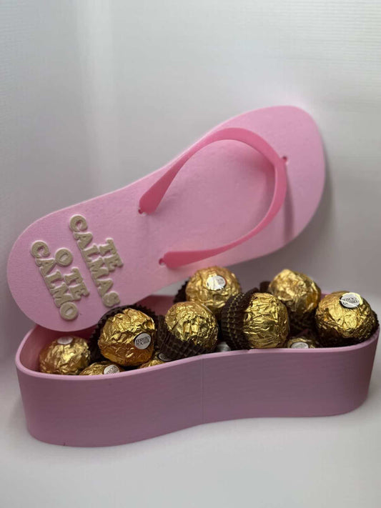 Mother's Day Sandal Gift Box STL - 3D Print File - High Heel Shoe Box 3MF