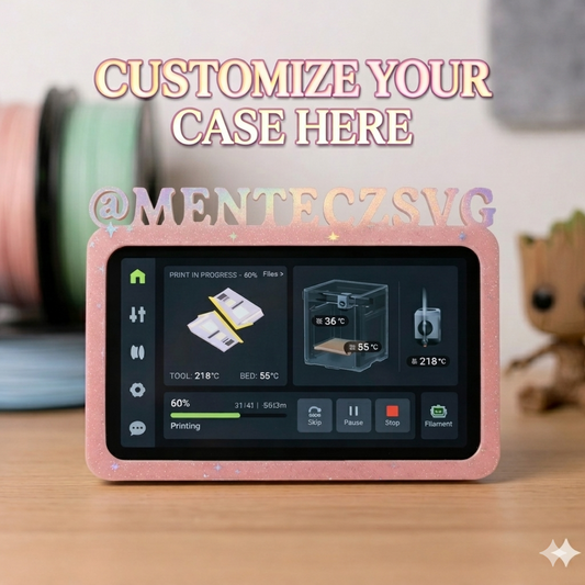 Custom Screen Bezel for Bambu p1s , p2s