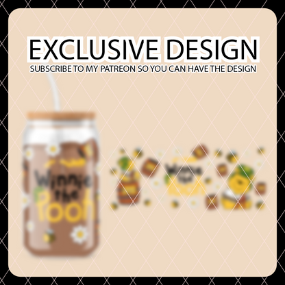 Winnie the pooh chavo svg, wrap, el chavo svg, for libbey, tshirt, tumbler 20oz and 40oz, perfect for cricut and cameo