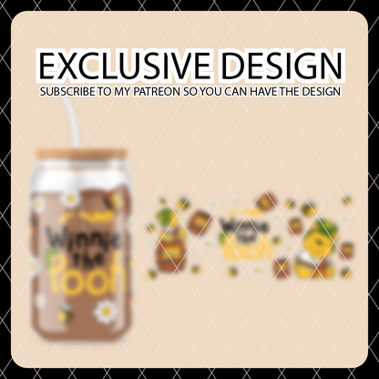 Winnie the pooh chavo svg, el chavo svg, for libbey, tshirt, tumbler 20oz and 40oz, perfect for cricut and cameo