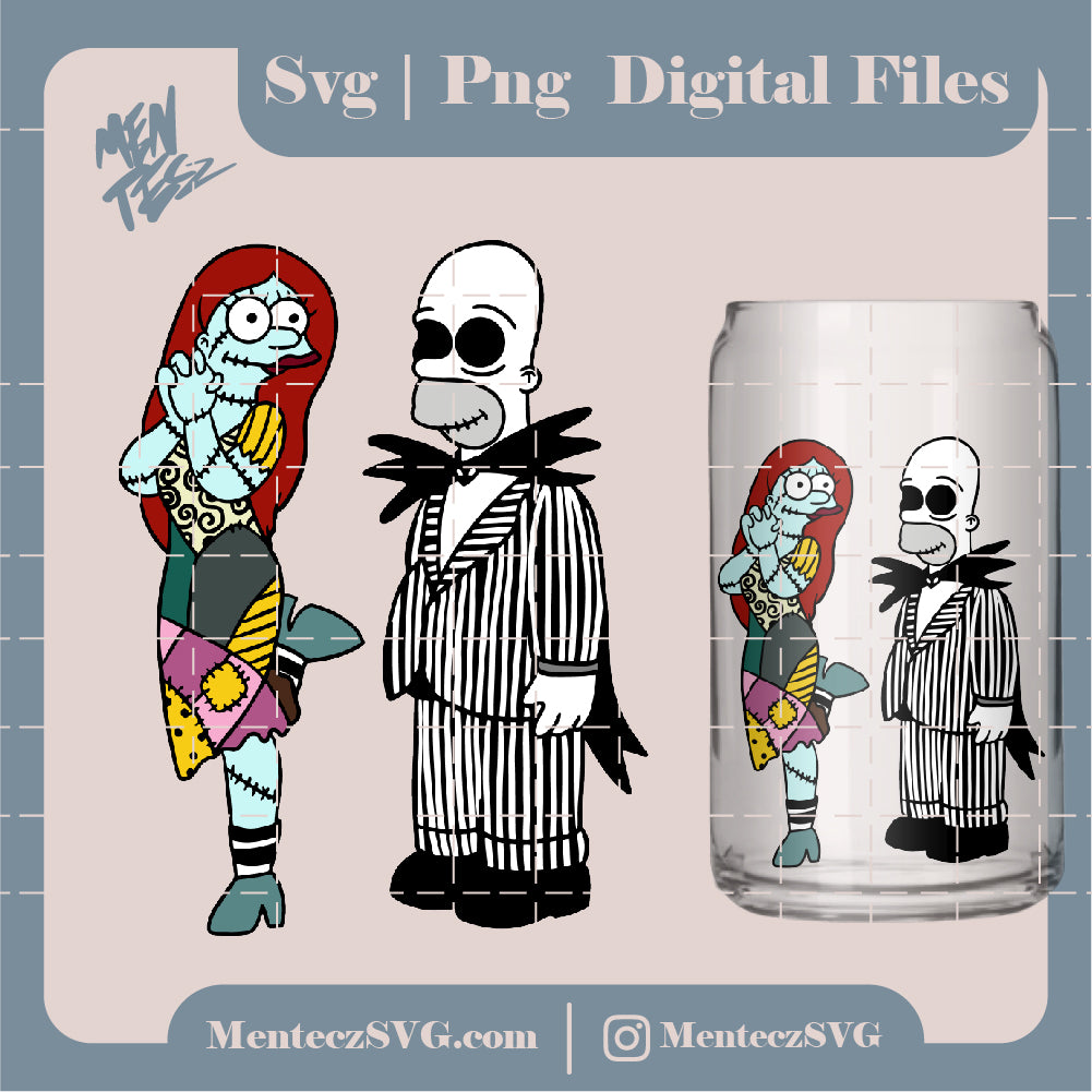 jack and sally Simpson svg , Horror movie characters in knives svg, Michael Myers svg, Jason Voorhees