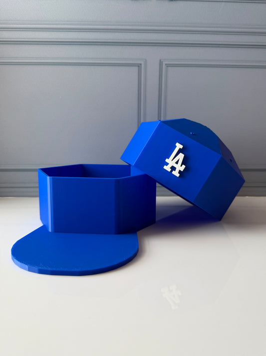 Baseball Cap Low-Poly Storage Box Pack - 3D Printable .3MF Files