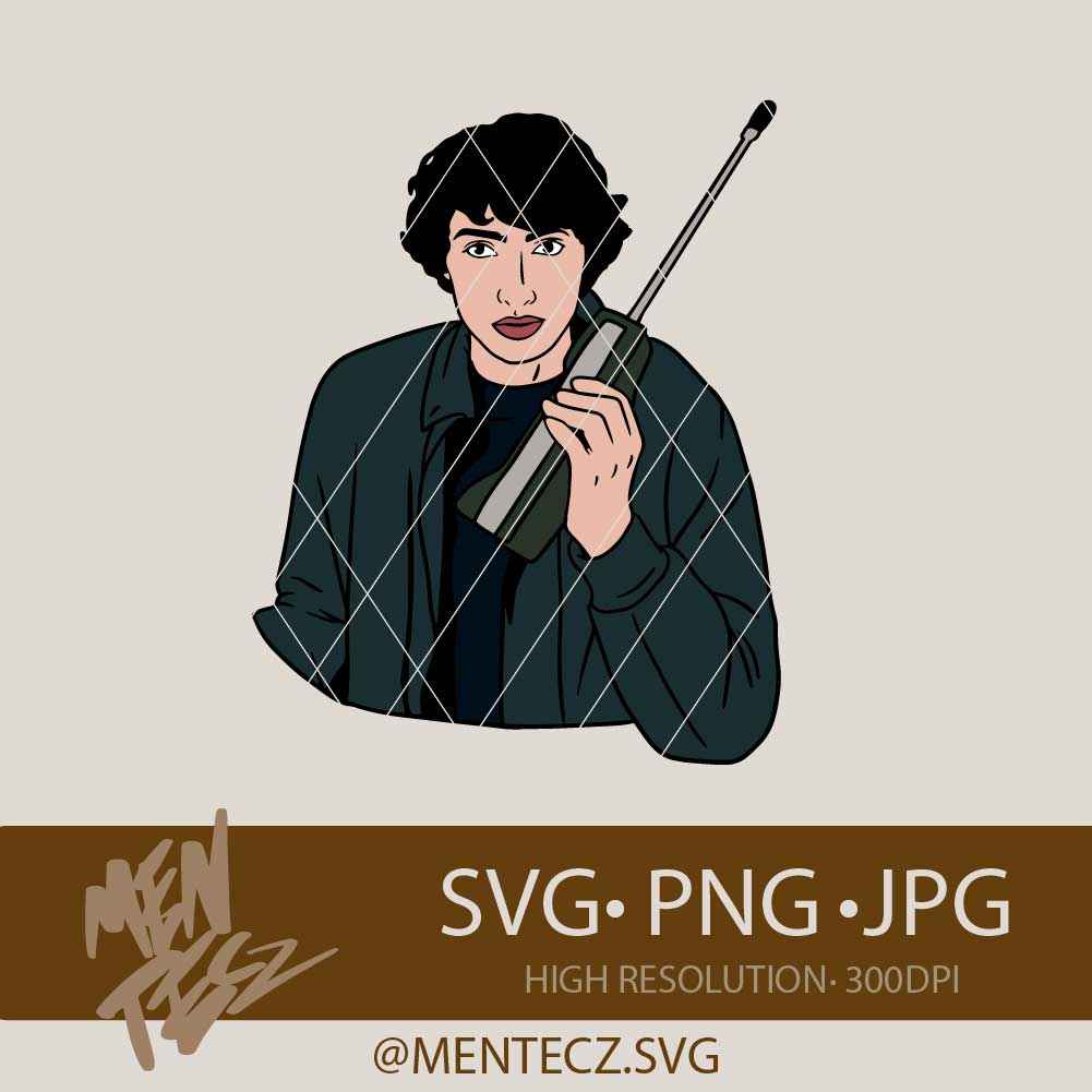 Stranger Things Characters SVG – Eleven, Demogorgon, 80s Retro SVG Bundle for Cricut & Silhouette