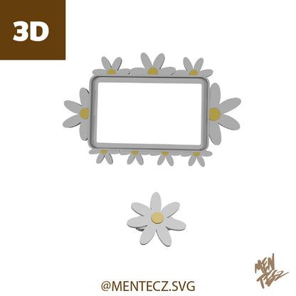 Cute Cartoon Screen Bezel for Bambu Lab P1P / P1S , P2S – Multicolor 3MF File – Display Frame Mod for 3D Printer