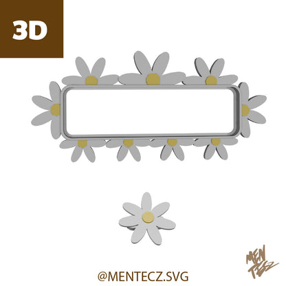 Cute Cartoon Screen Bezel for Bambu Lab P1P / P1S , P2S – Multicolor 3MF File – Display Frame Mod for 3D Printer