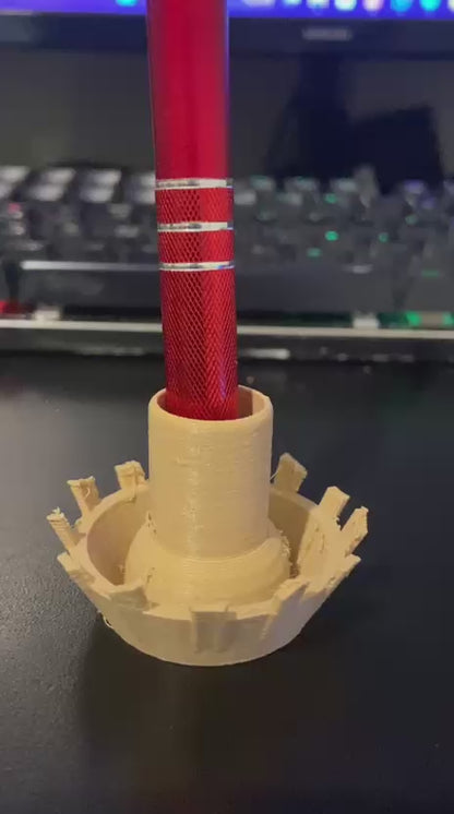 Bad Bunny Hat Single Pen Holder – 3D Print File (3MF) | Desk Pencil Stand