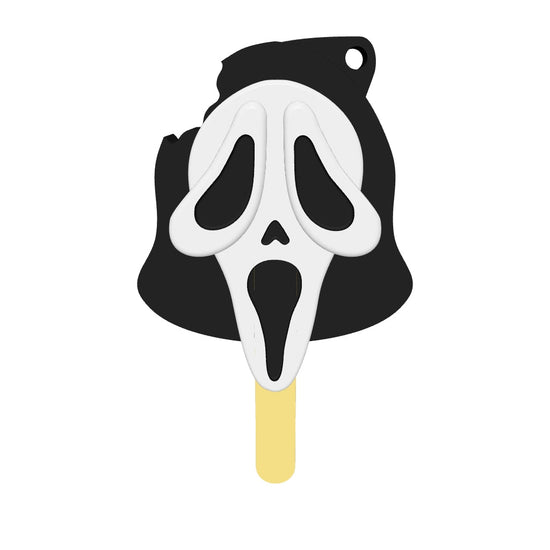 Horror Ghost llavero STL File | Spooky 3D Print, Gothic Keychain , Halloween Digital Download STL and 3MF - Comprar en MenteczSVG