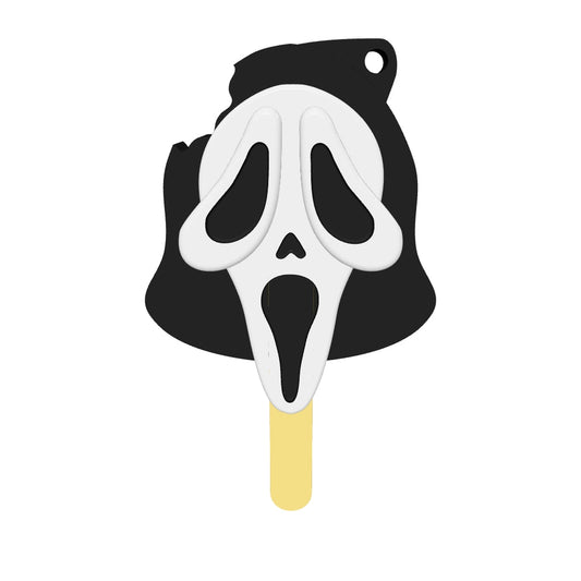 Horror Ghost llavero STL File | Spooky 3D Print, Gothic Keychain , Halloween Digital Download STL and 3MF