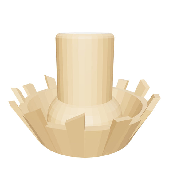 Bad Bunny Hat Single Pen Holder – 3D Print File (3MF) | Desk Pencil Stand - Comprar en MenteczSVG