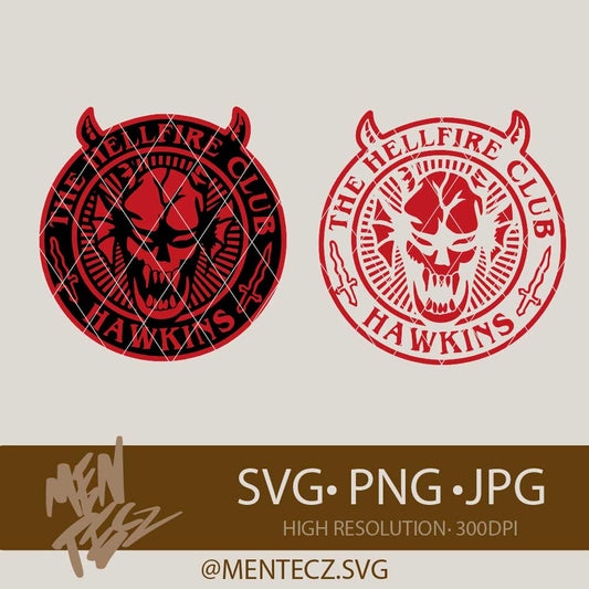 Diseño SVG para Cricut - Stranger Things Nike Inspired SVG for T-Shirt Cricut Design - MenteczSVG