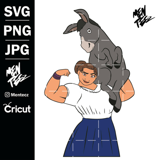 Diseño SVG para Cricut - Luisa svg, Luisa Clipart Encanto, antonio svg, Encanto clipart, Encanto Trending, cricut,  svg, png, jpg file art instant download - MenteczSVG