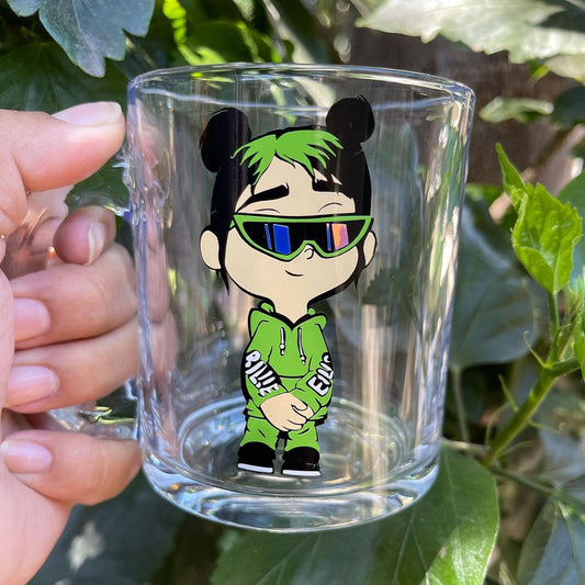 Baby Billie Eilish svg, png, jpg, - lovely, verde