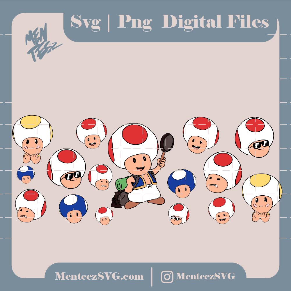 Mario bros Wrap SVG, PNG and jpg, super mario svg, la pelicula, the super mario bros movie 2023, bundle svg, honguito de mario svg