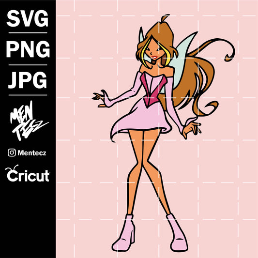 Winx Club svg, Clipart png jpg eps and Ai cricuy, clipart