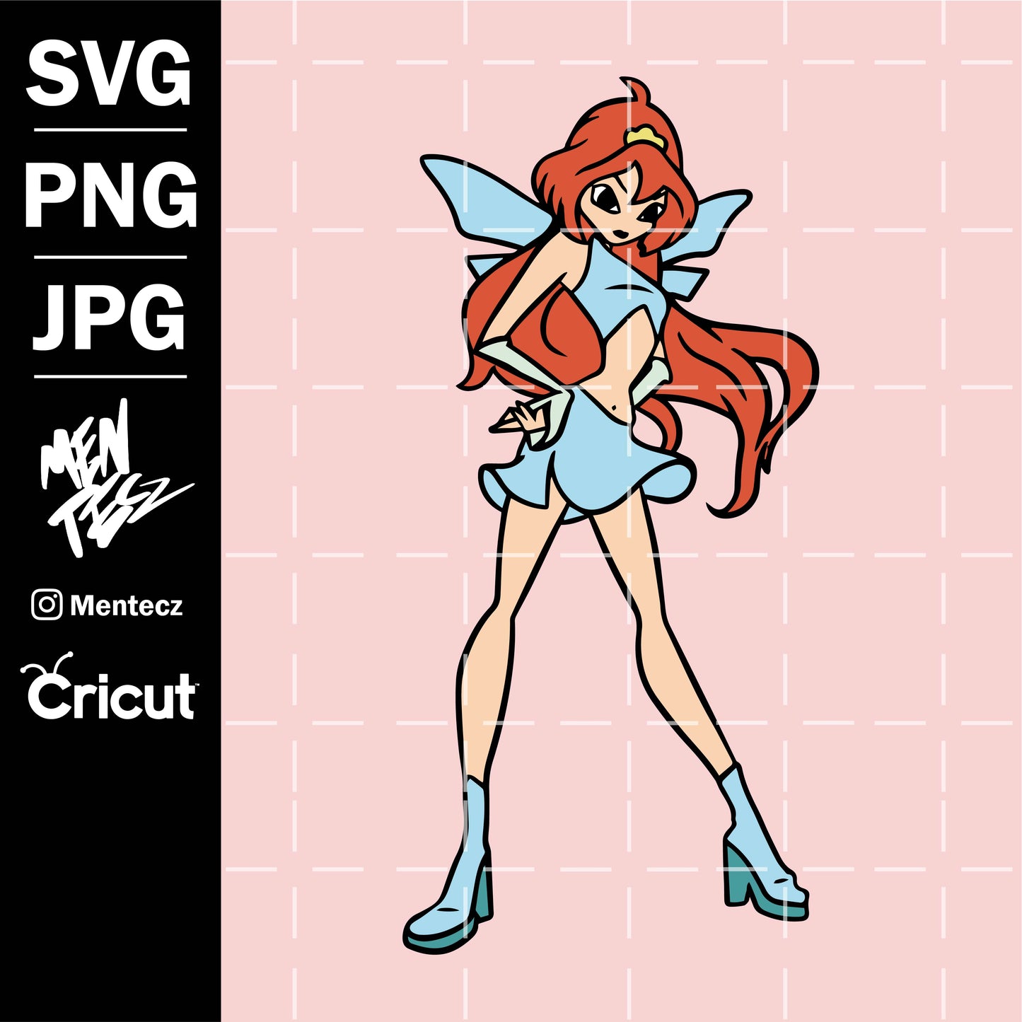 Winx Club svg, Clipart png jpg eps and Ai cricuy, clipart
