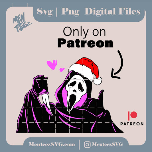 Only on Patreon, Scary movie svg